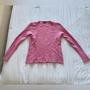 Polo Ralph Lauren Pink Crew Neck Sweater